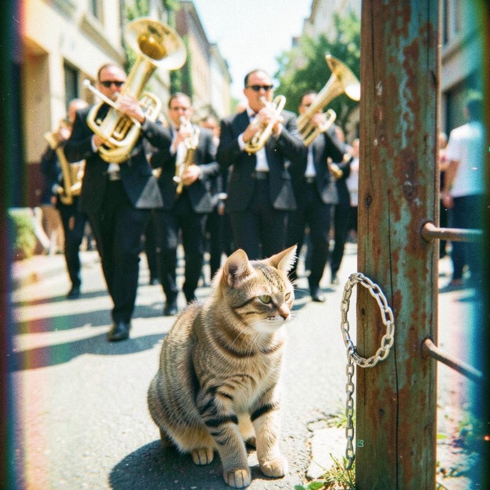 Любопытство сгубило кошку (Curiosity killed the cat) artwork