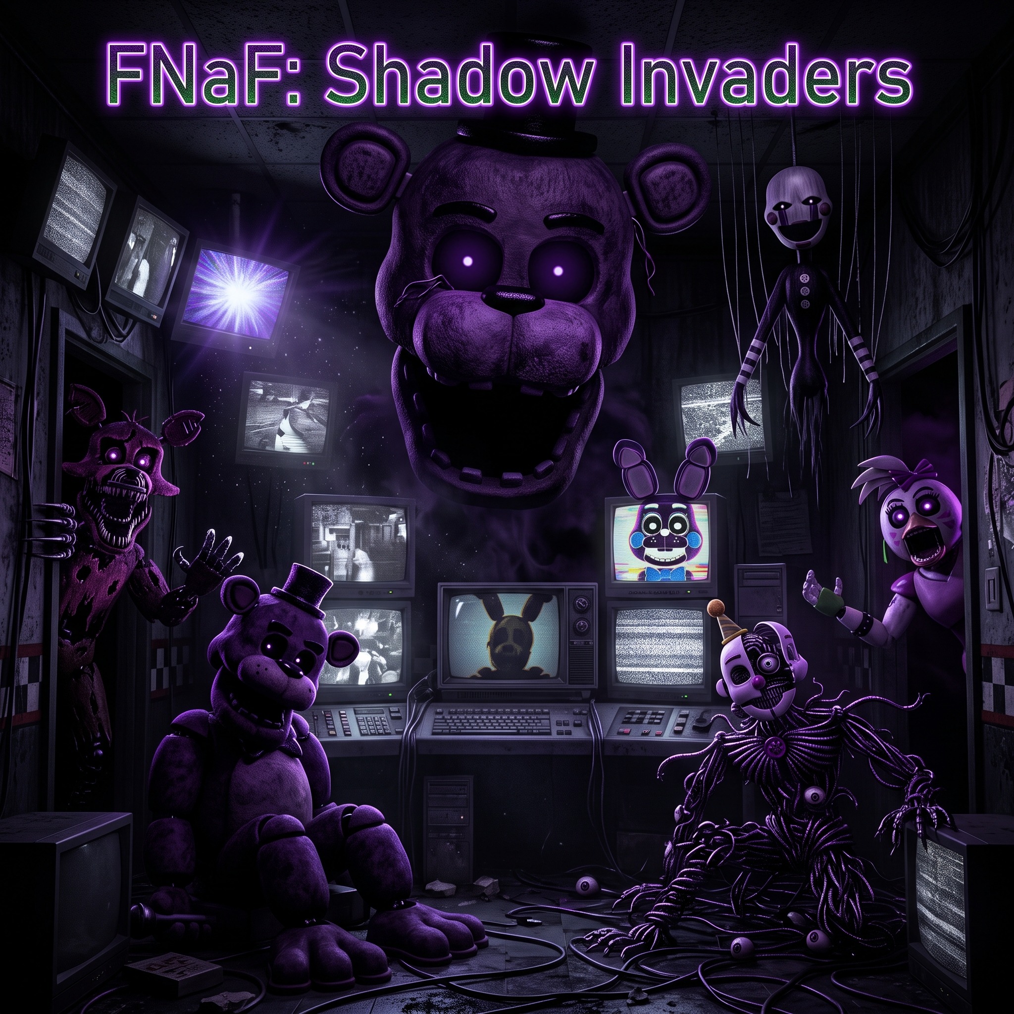 Fnaf: Shadow Invaders artwork