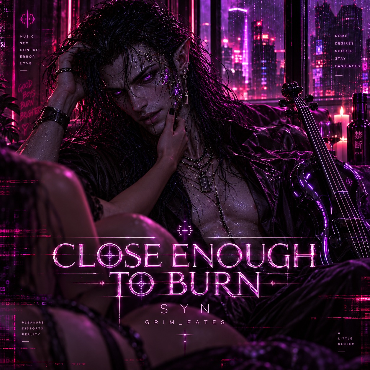 Close Enough to Burn artwork