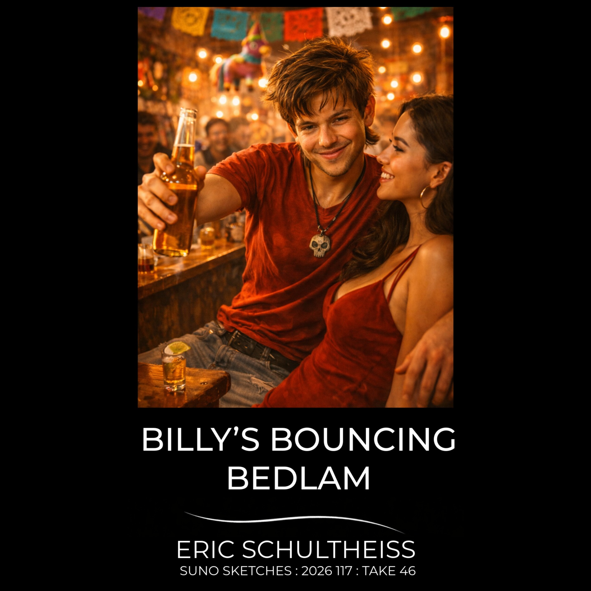Billy’s Bouncing Bedlam remix artwork