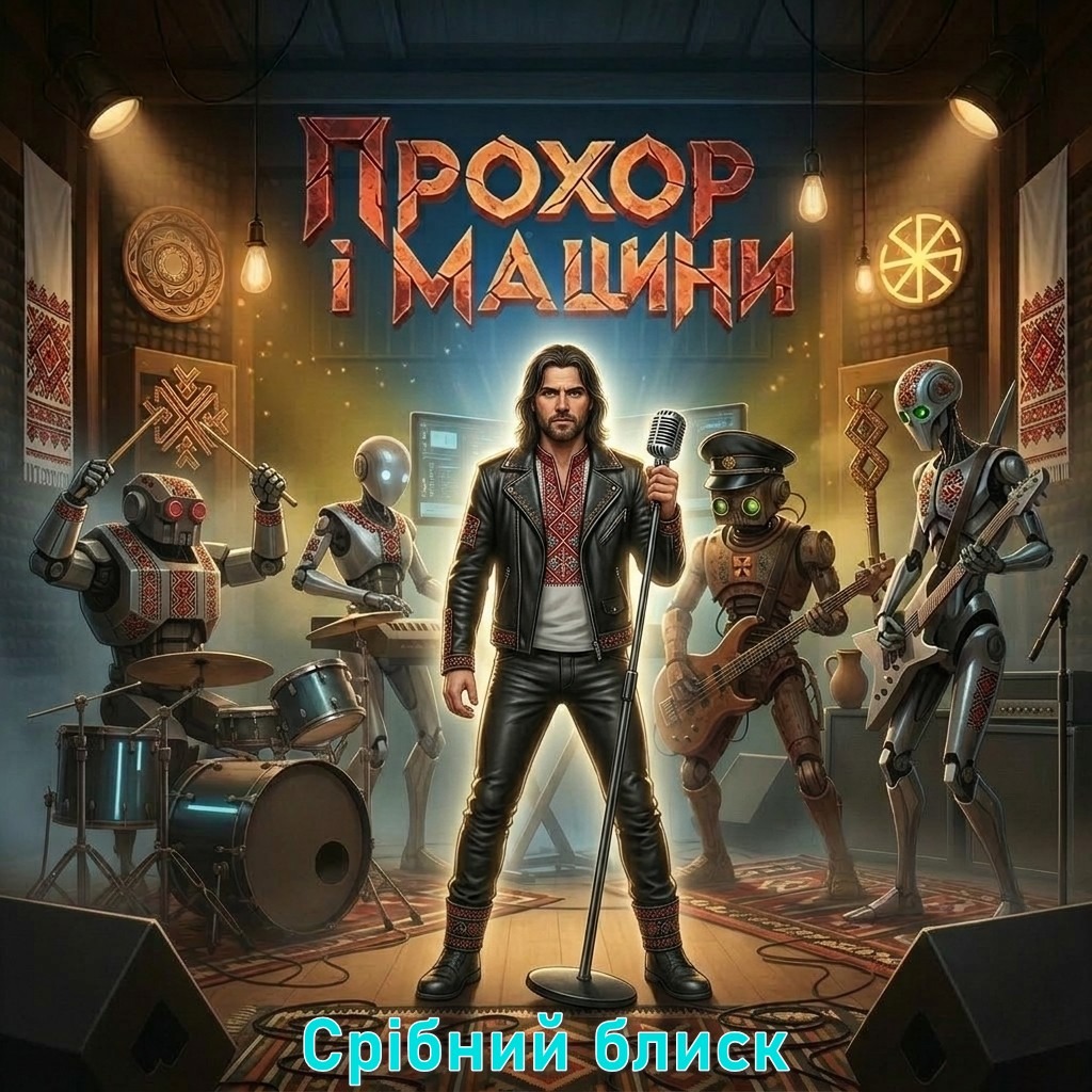 Срібний блиск. Прохор і машини + artwork