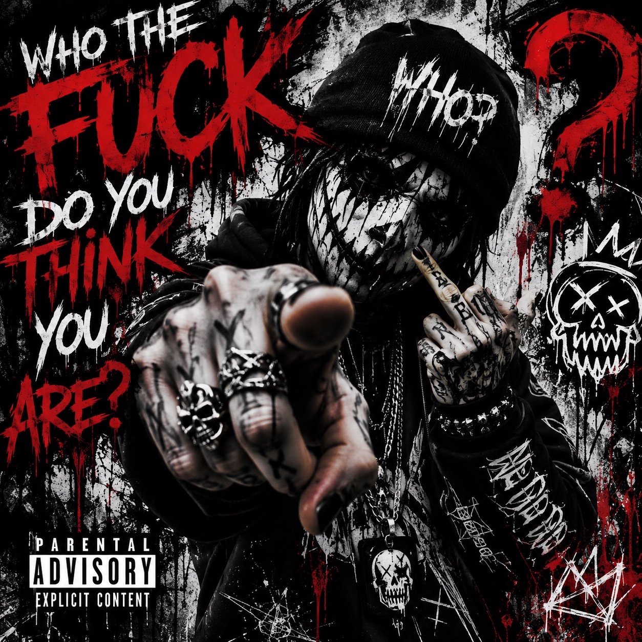 WHO THE FUCK DO YOU THINK YOU ARE? artwork