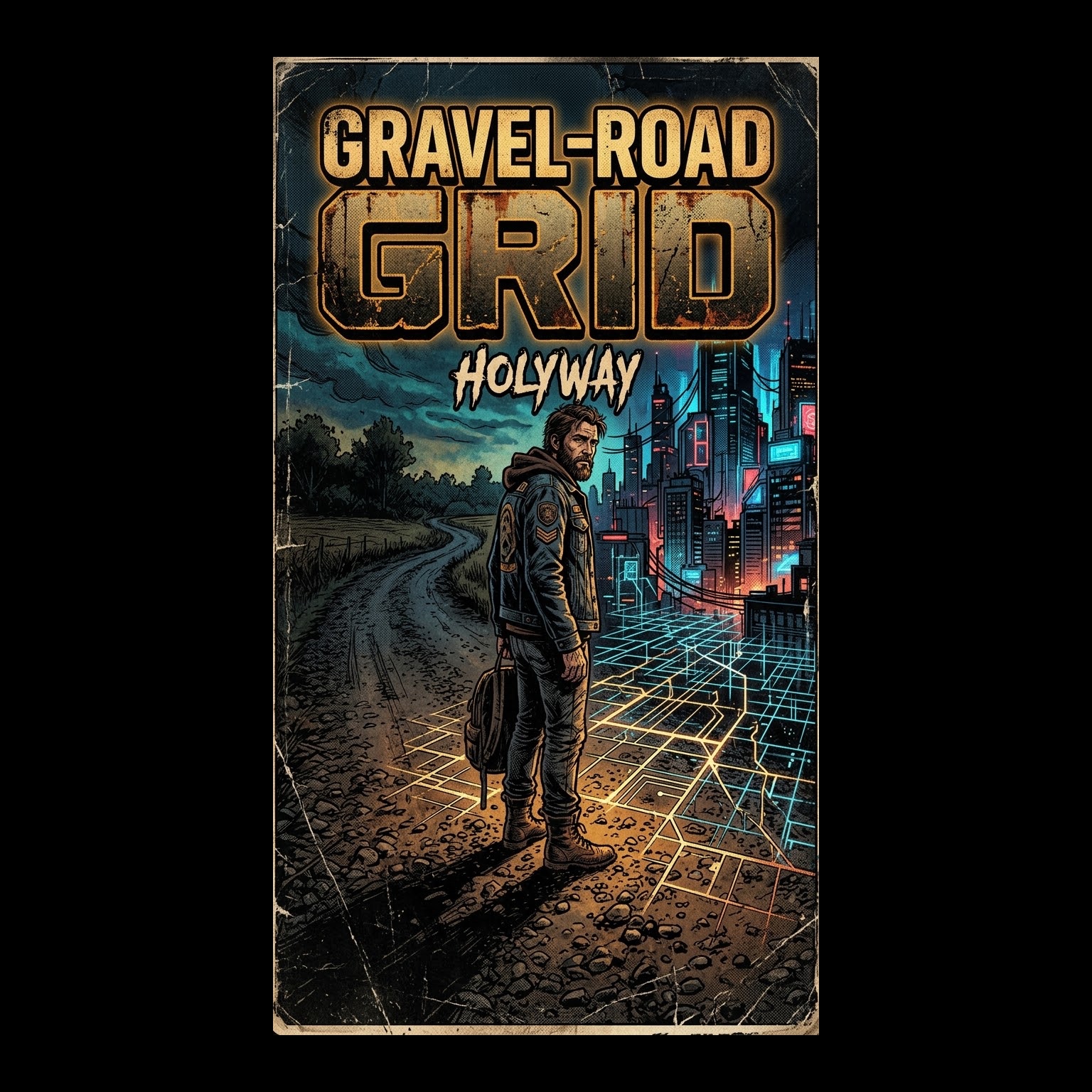 GRAVEL-ROAD GRID artwork