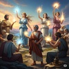 The Muses of Ancient Greece: #8 "The Mortal Poets" (Οἱ Θνητοὶ Ποιηταί)