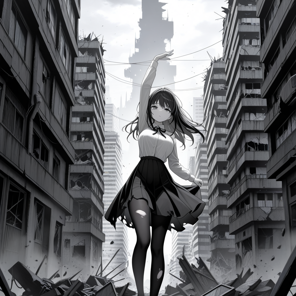 灰色バベルの踊り子 artwork