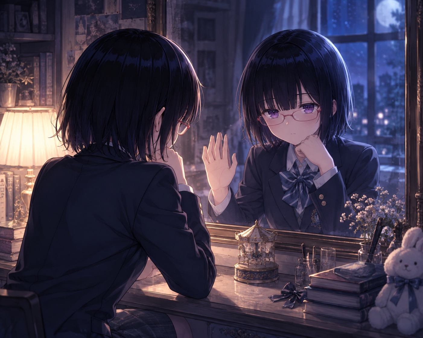 鏡の中の私へ artwork