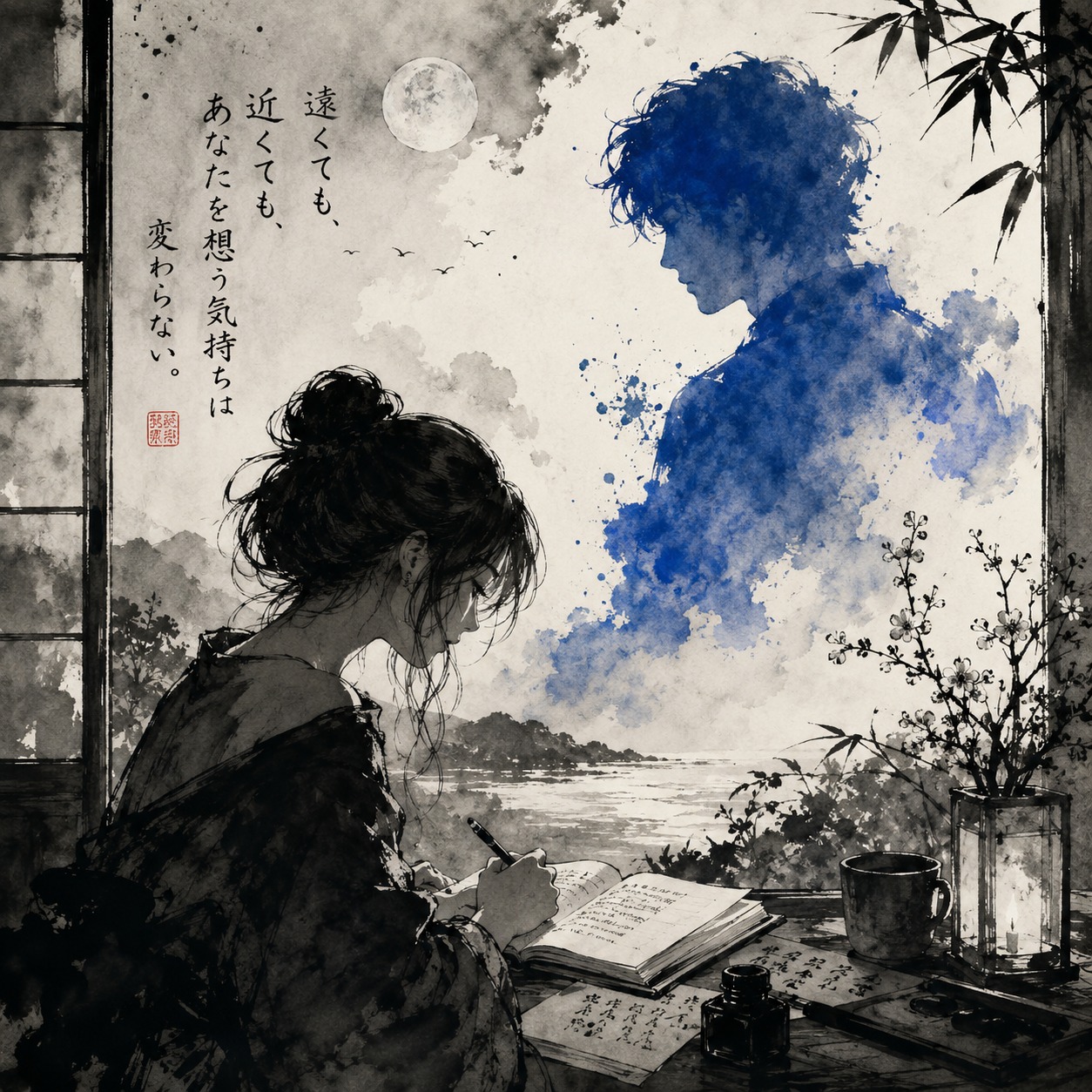 The moon 1 artwork