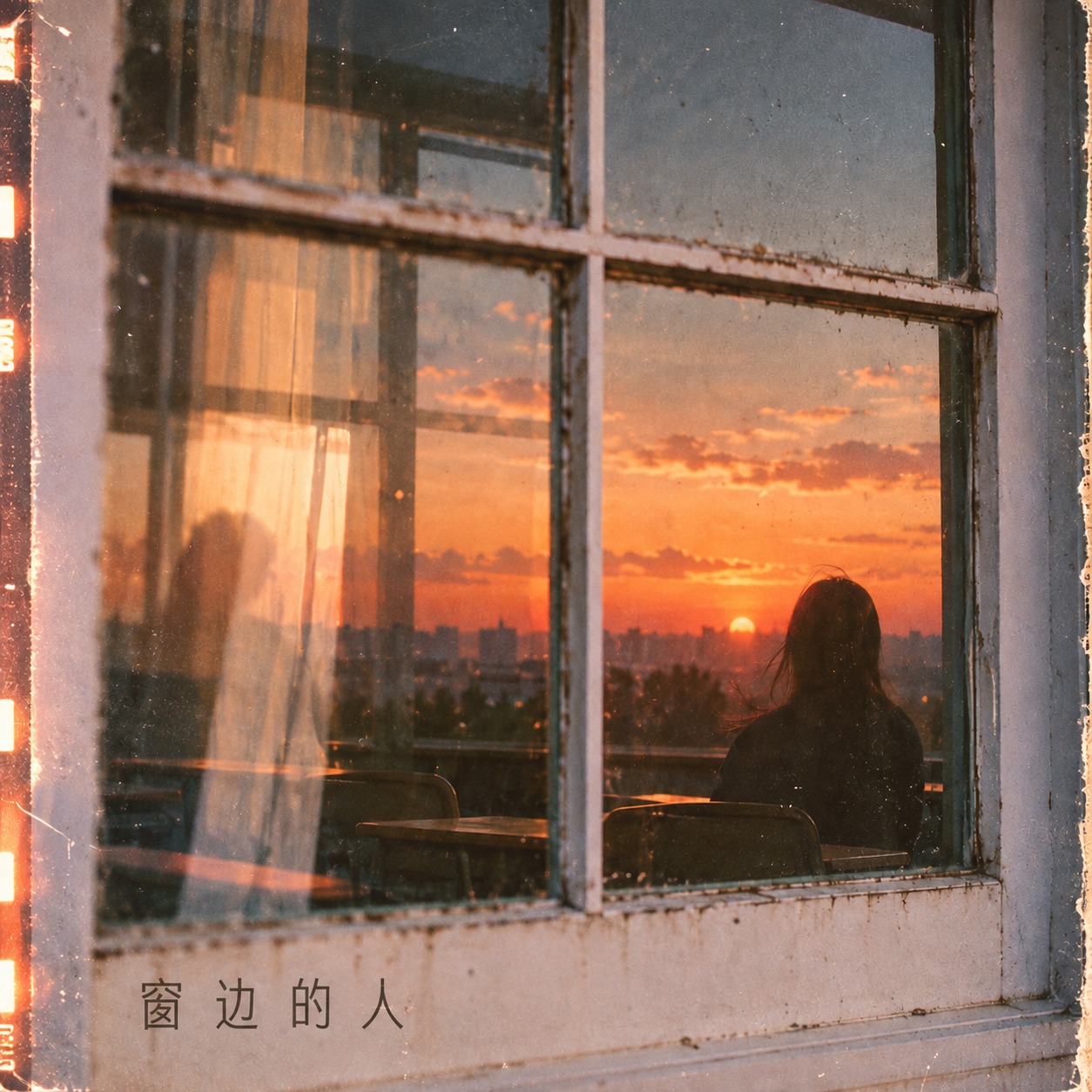 窗边的人 artwork