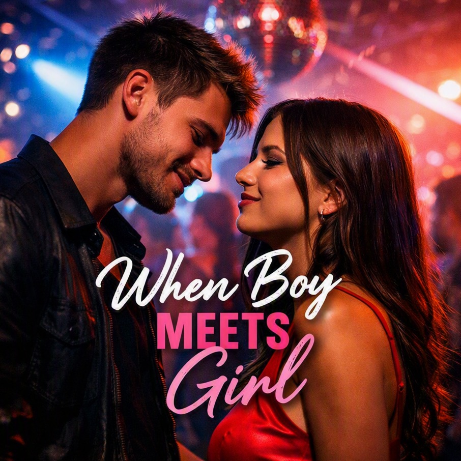 When boy meets girl artwork