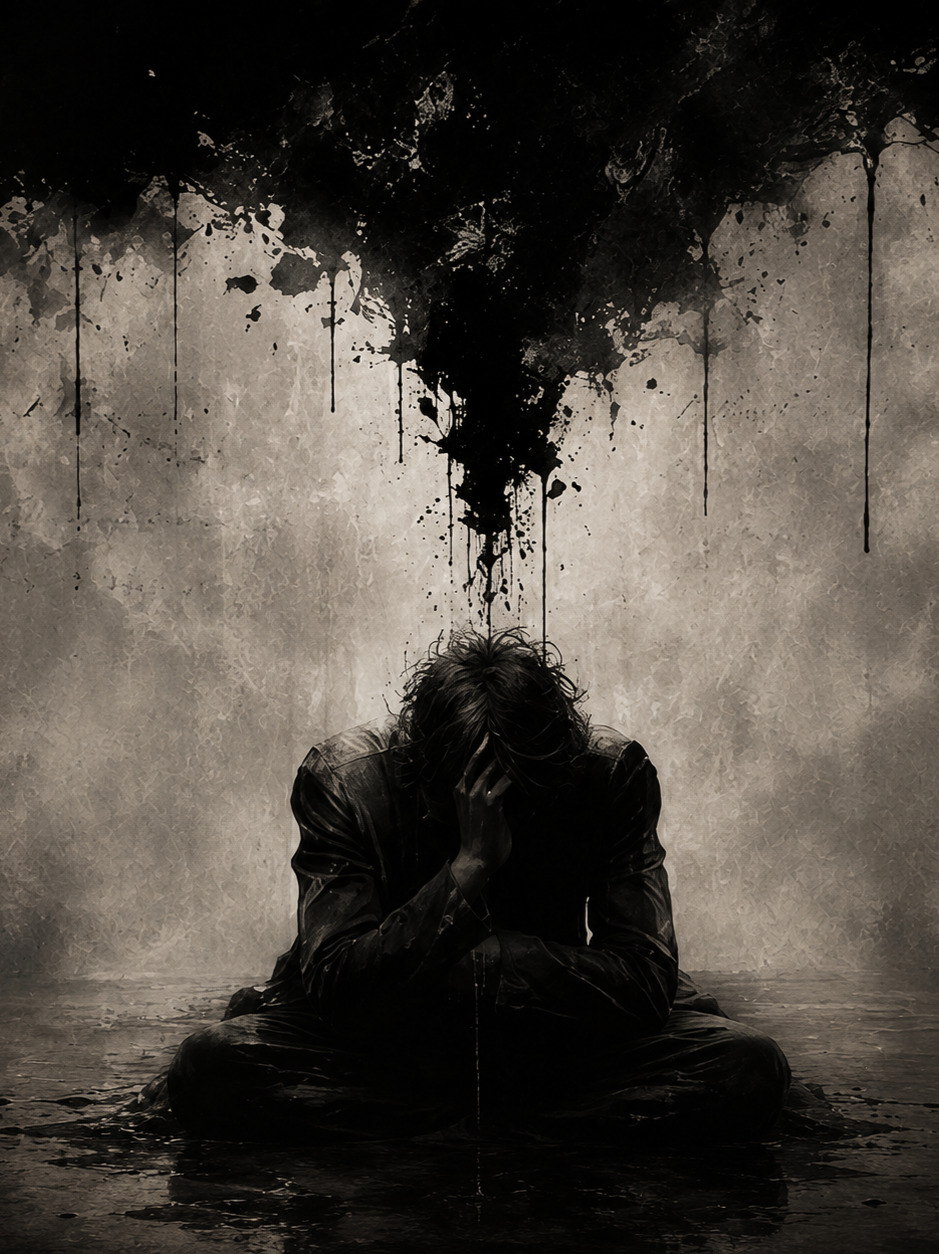 Je suis triste et je le resterai artwork