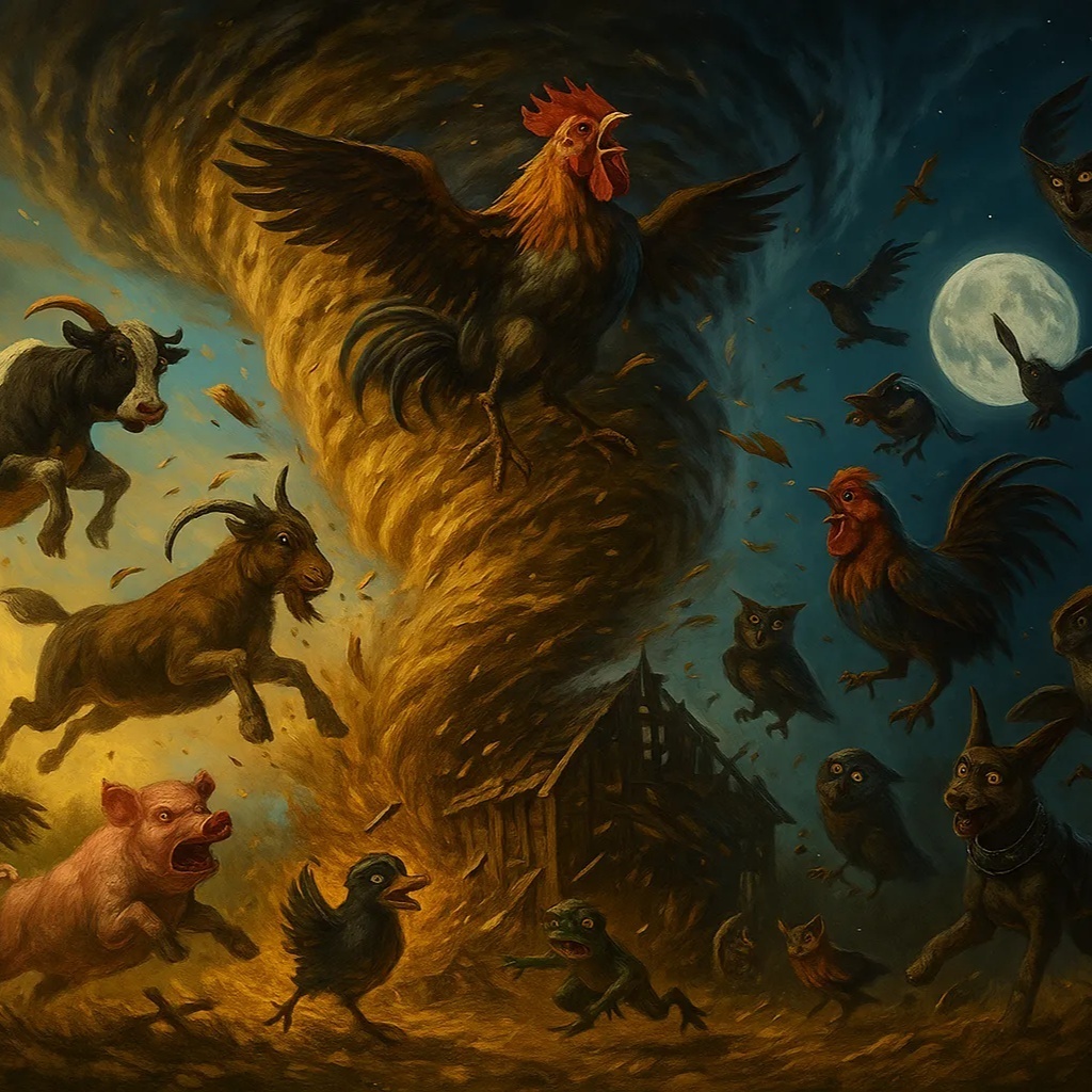 Image for Haystorm Over the Barn