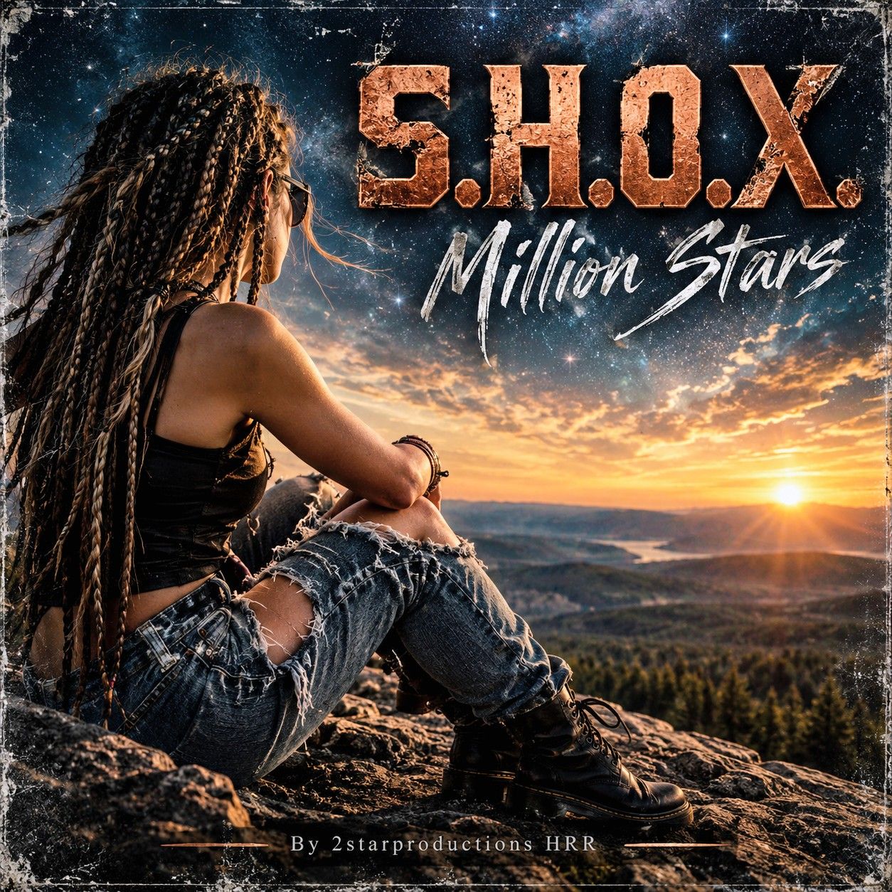 S.H.O.X.gRock'Million Stars' artwork