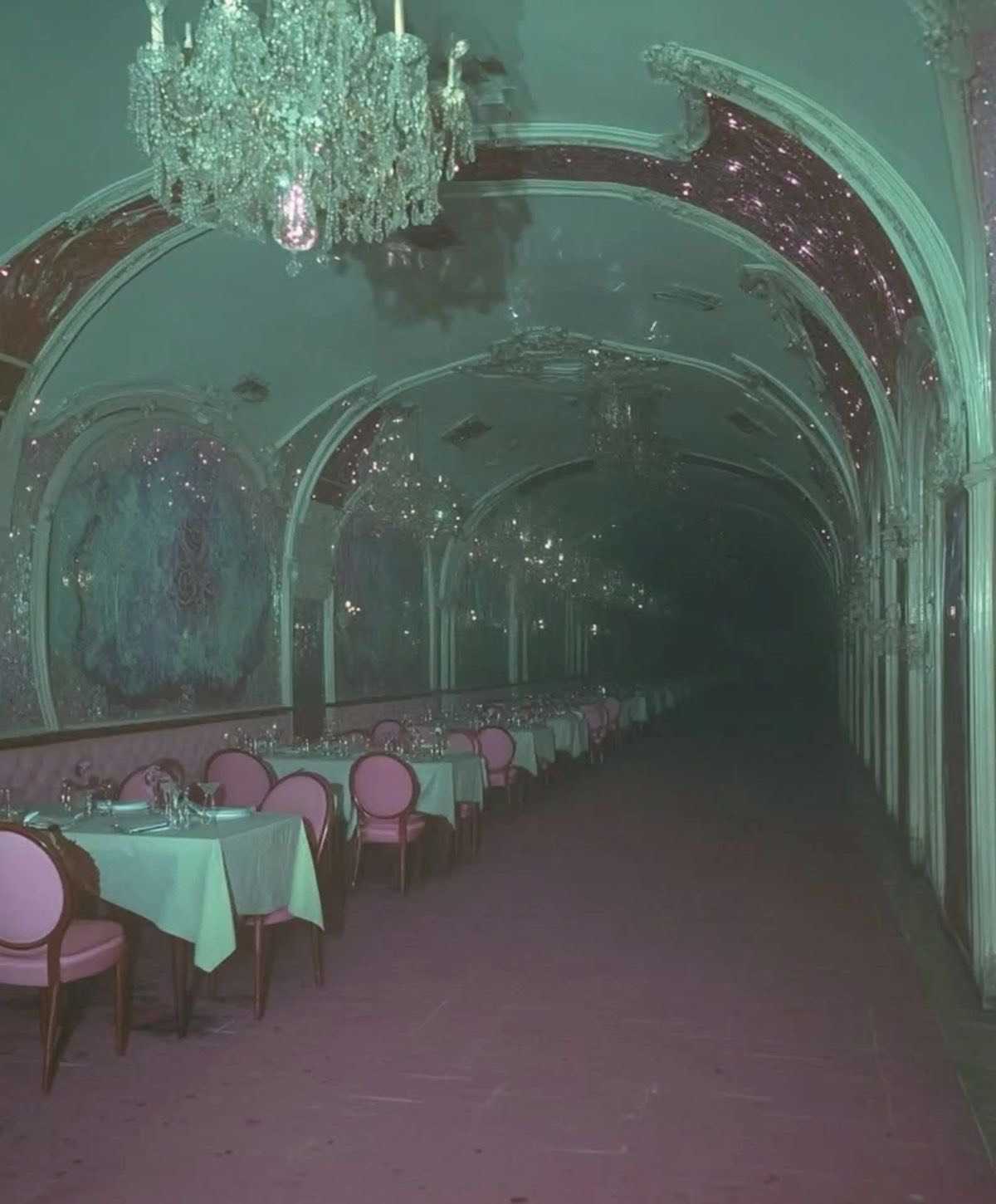 Old Chandelier artwork
