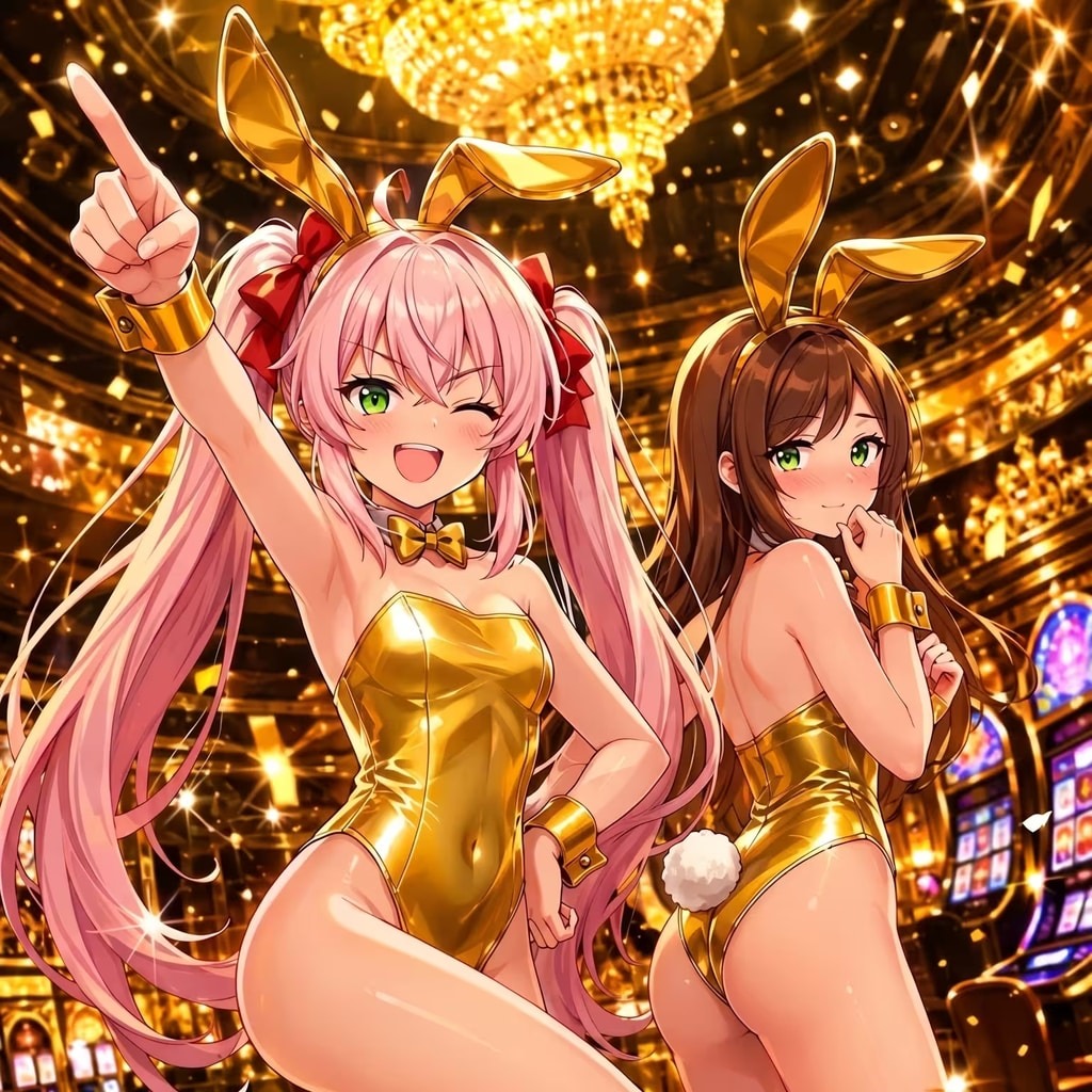 ブレイキン！無礼講金ピカバニーちゃん [ボーカルVer]/Breaking! Golden Bunny [Vocal ver] artwork