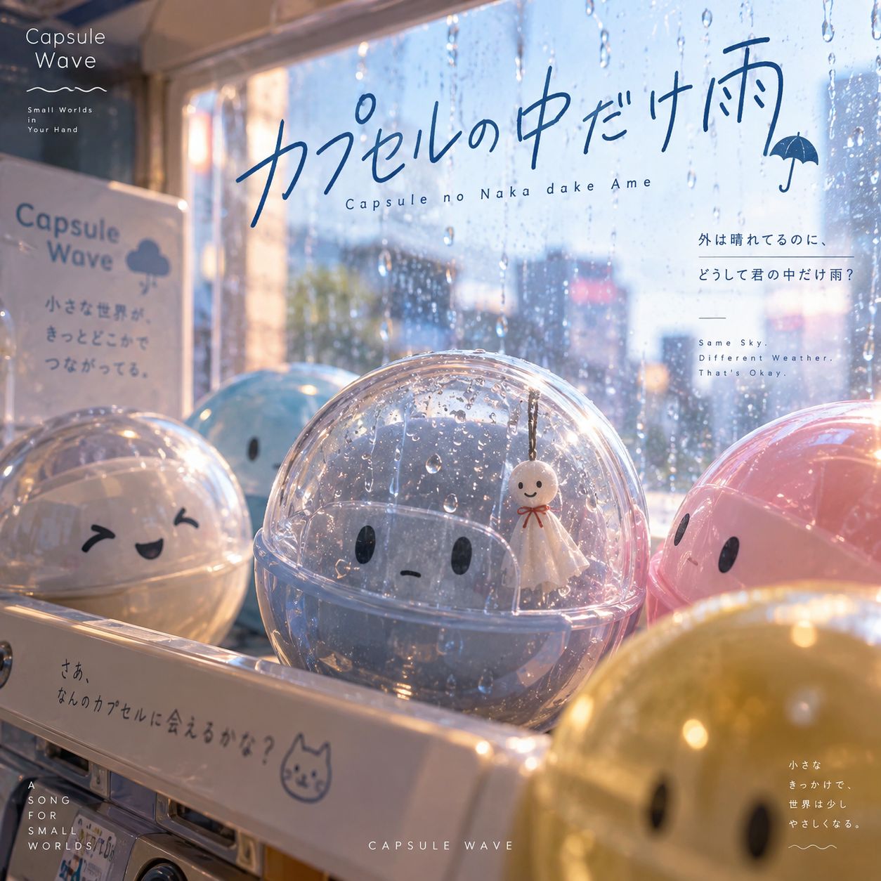 カプセルの中だけ雨 artwork