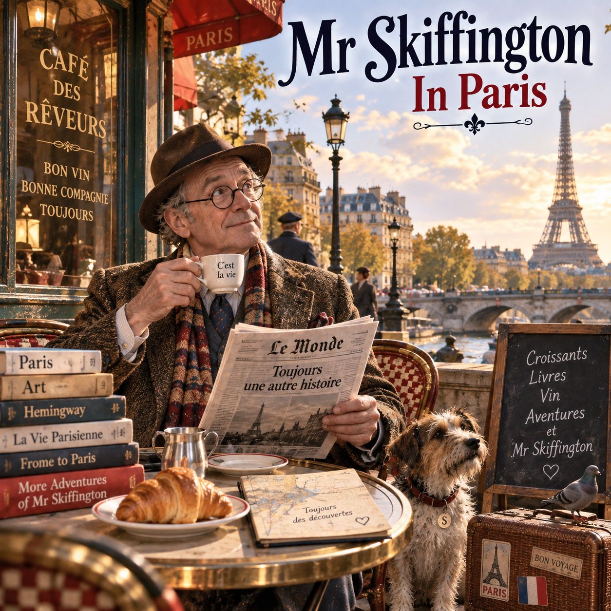 Mr Skiffington Goes to Paris artwork