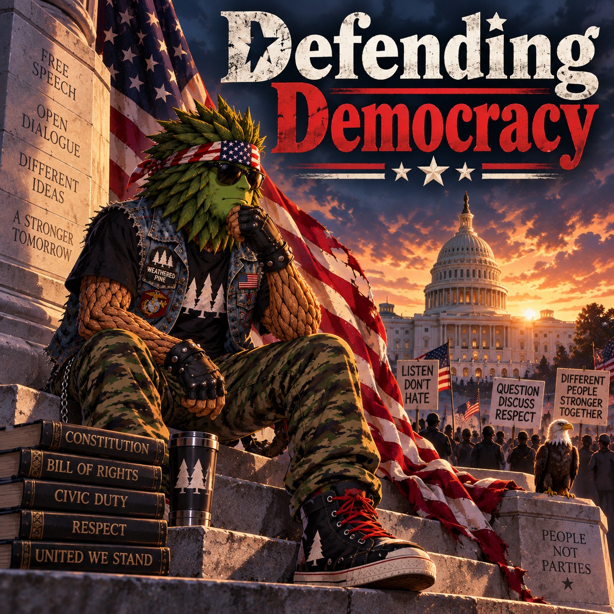 Defending Democracy artwork