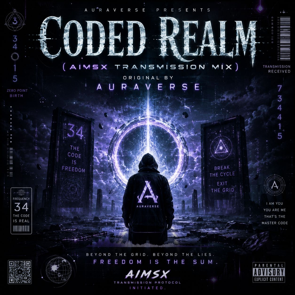 Auraverse - Coded Realm X || Recoded by AIMSX artwork