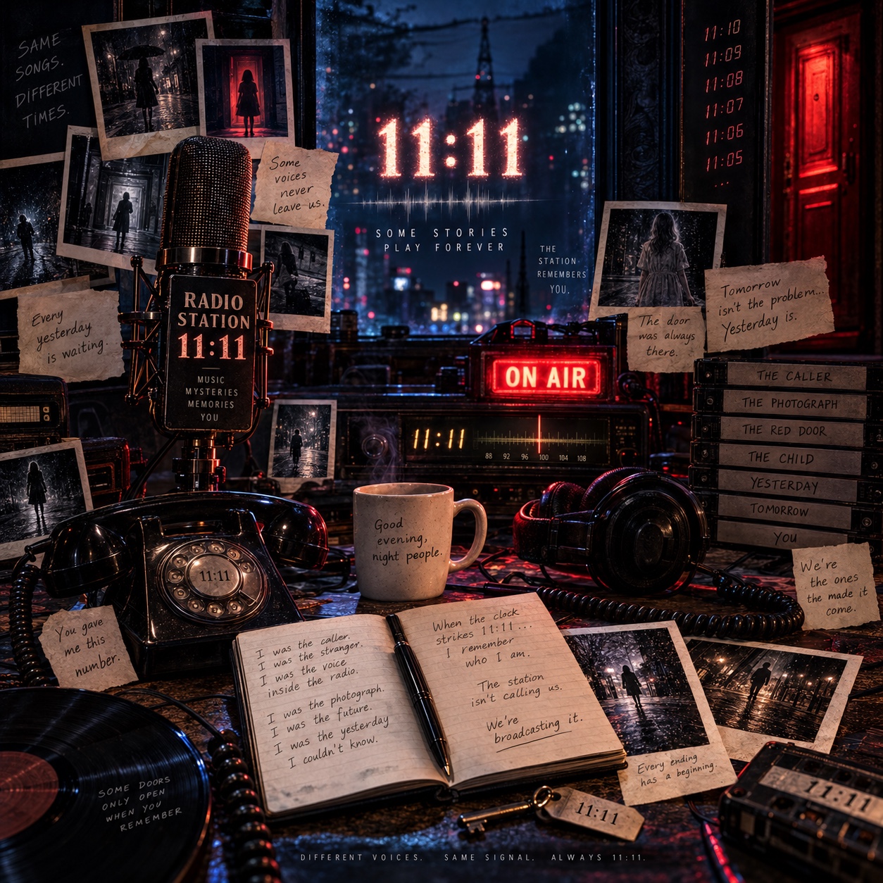 RADIO STATION 11:11  S1E 10: “When the Clock Strikes 11:11” artwork