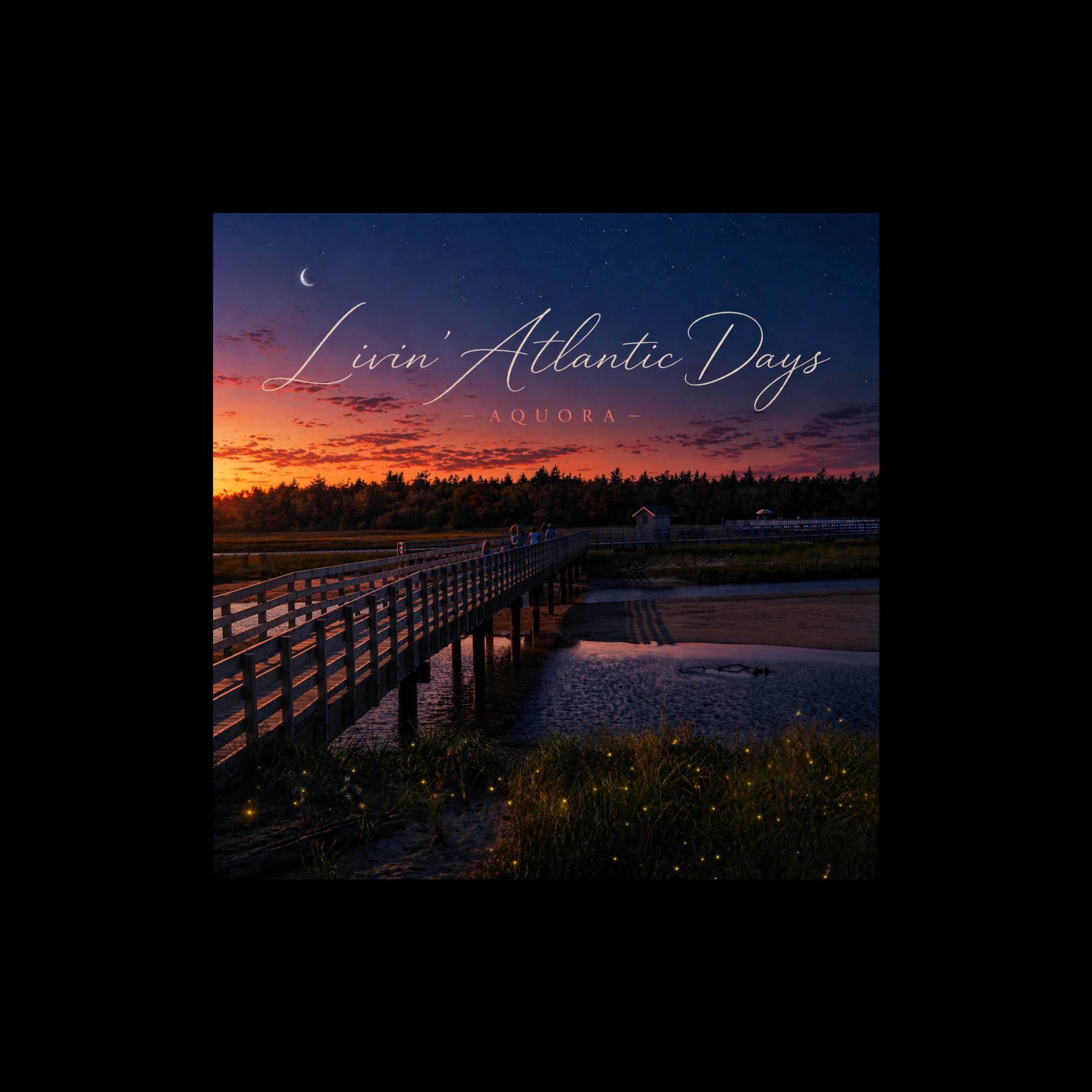 Livin'  Atlantic Days artwork