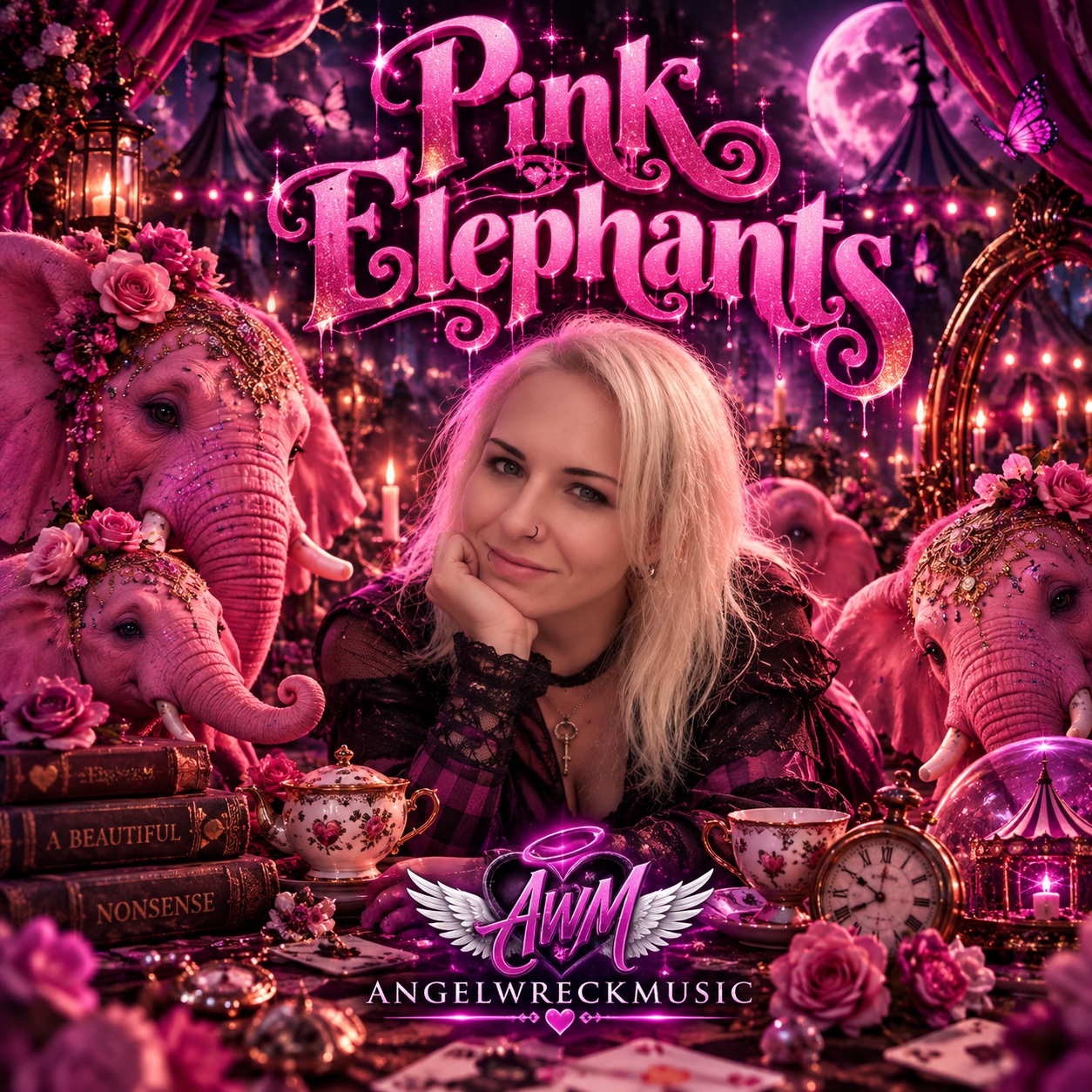 Pink Elephants artwork