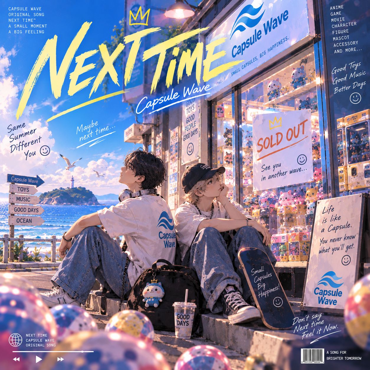 NEXT TIME artwork