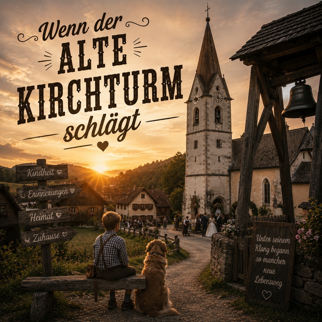 Wenn der alte Kirchturm schlägt artwork