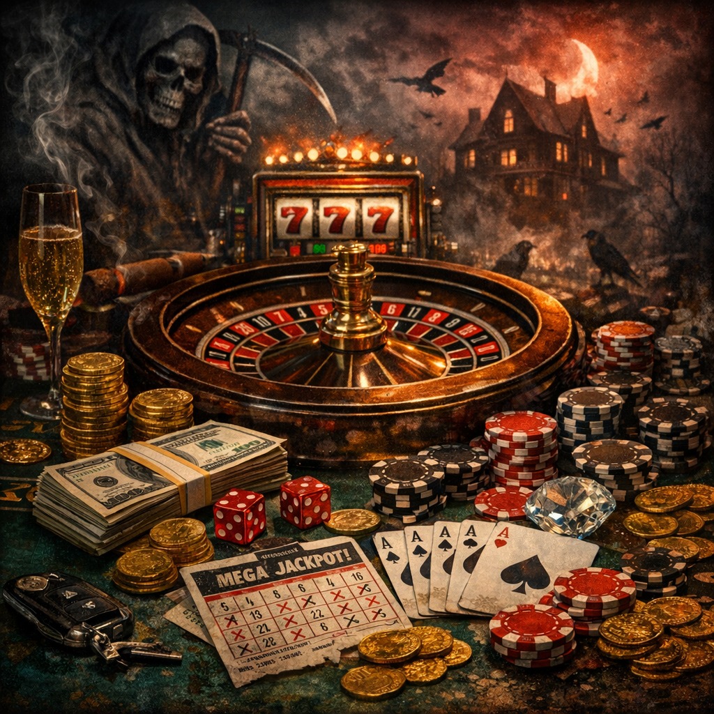 THE CURSE OF THE JACKPOT artwork