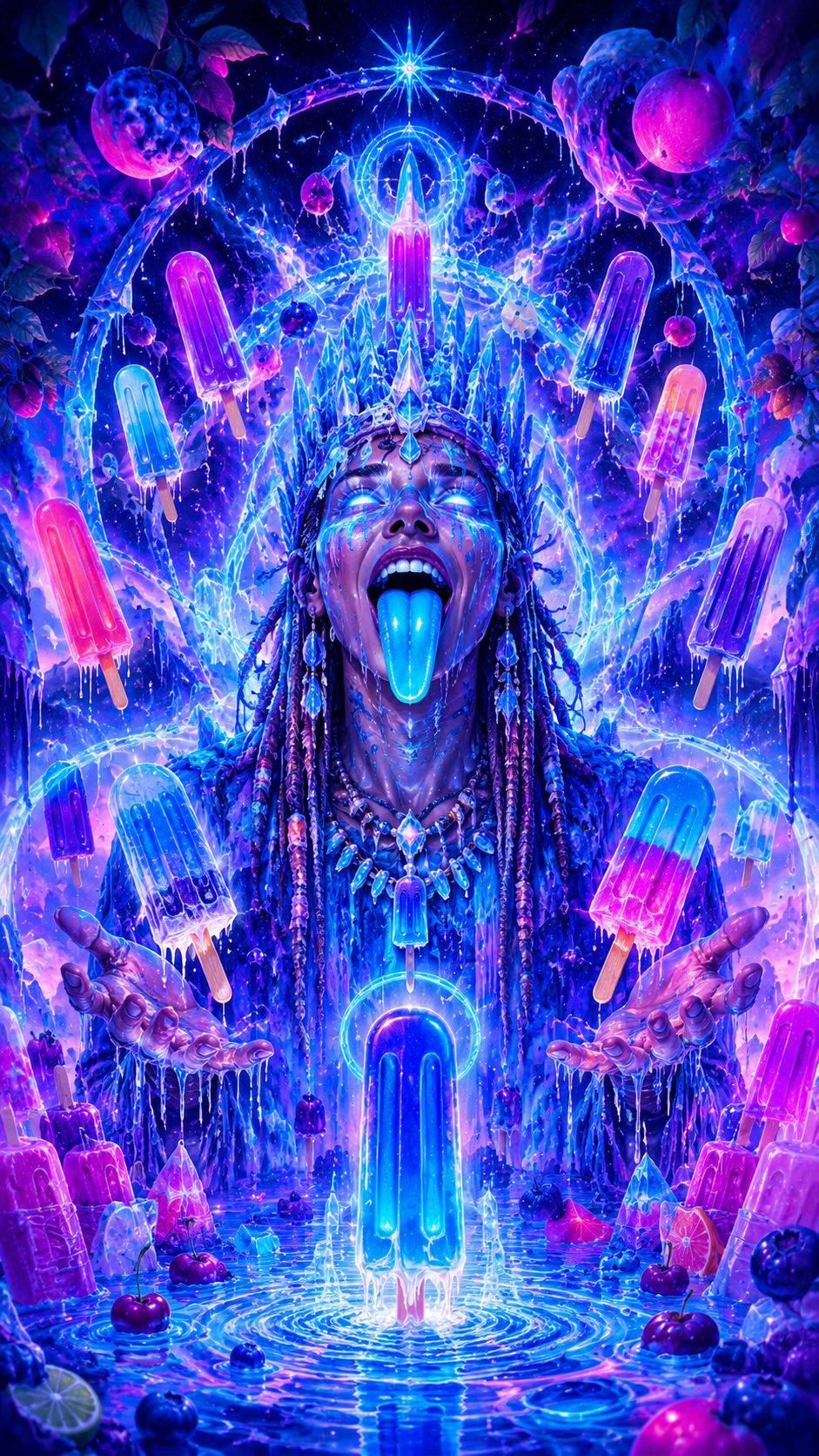 Blue Tongue Oracle artwork