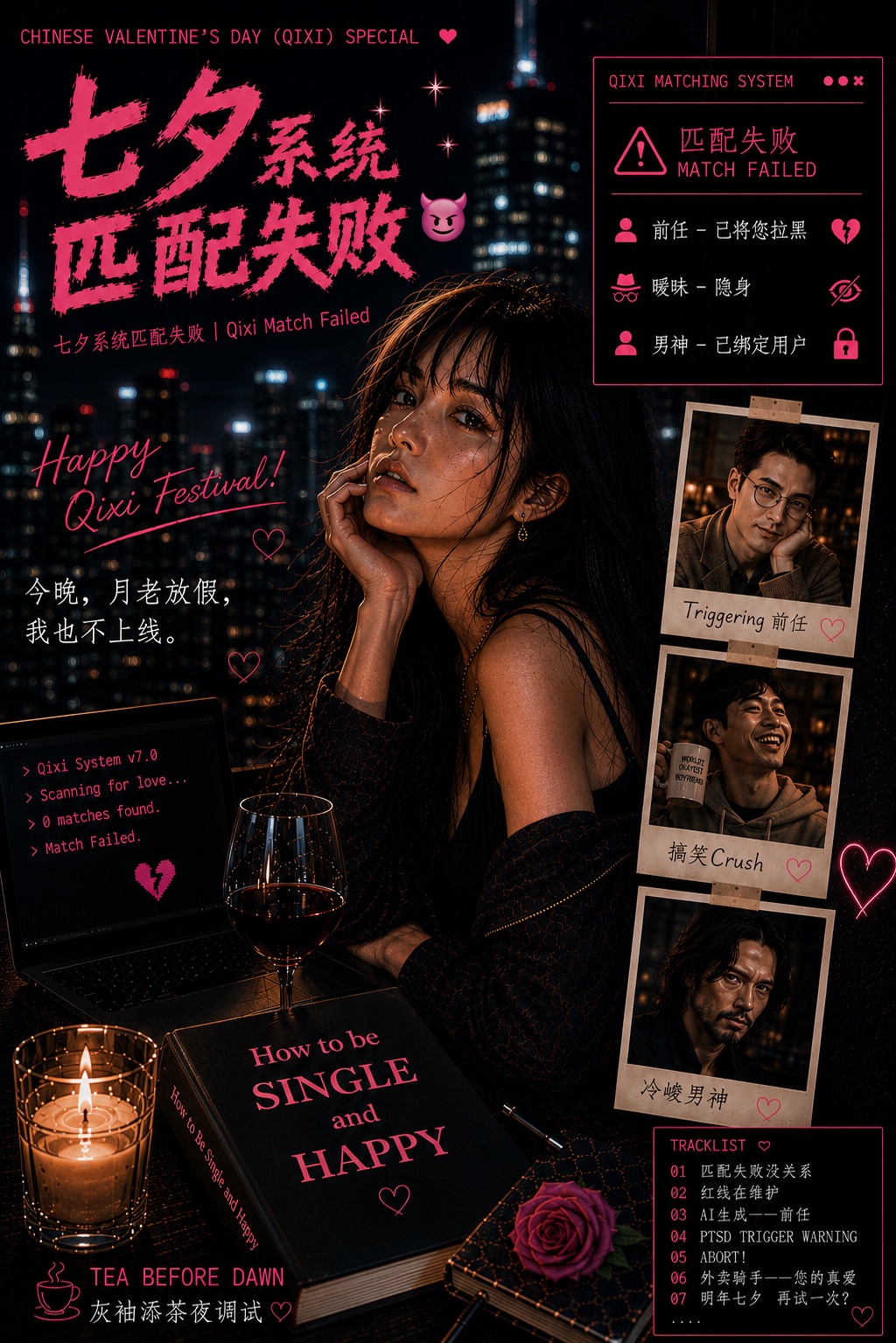 七夕系统匹配失败 | Qixi Match Failed artwork