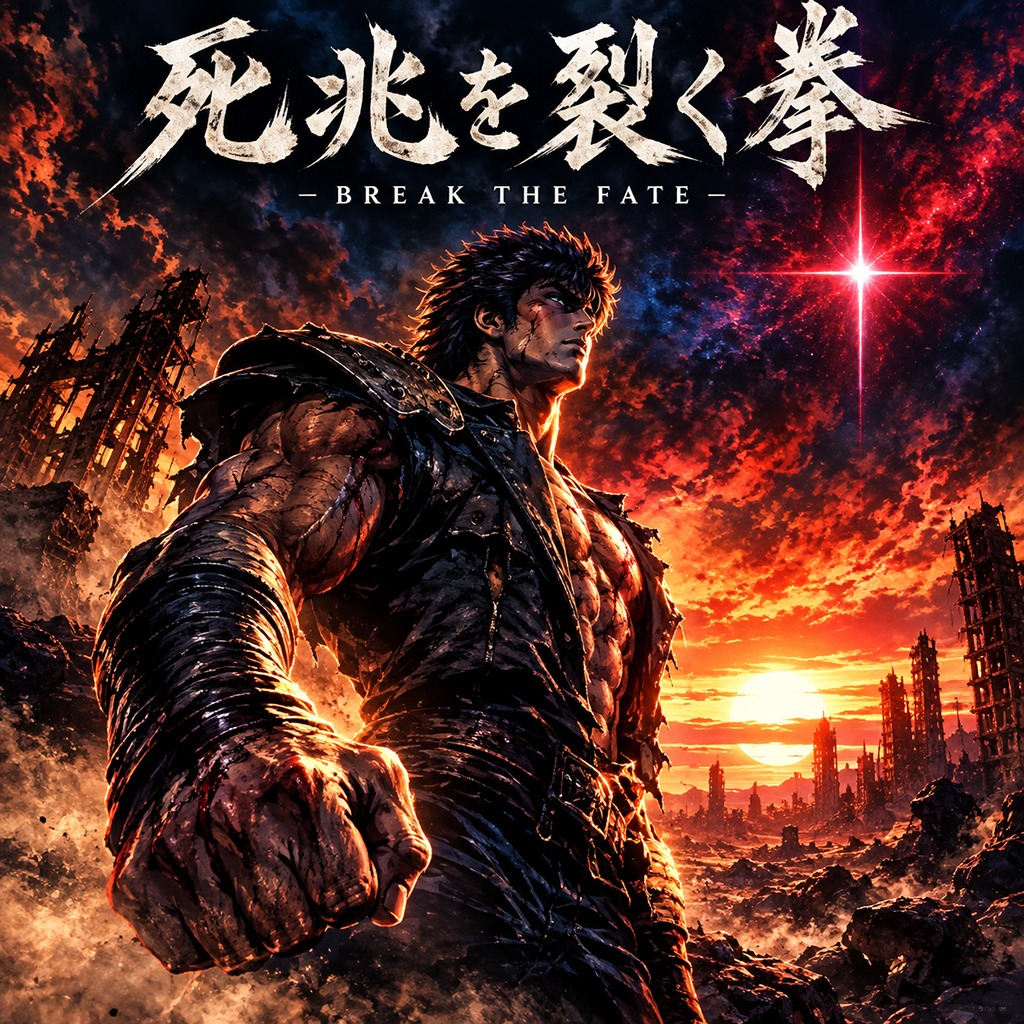 死兆を裂く拳 - BREAK THE FATE - artwork