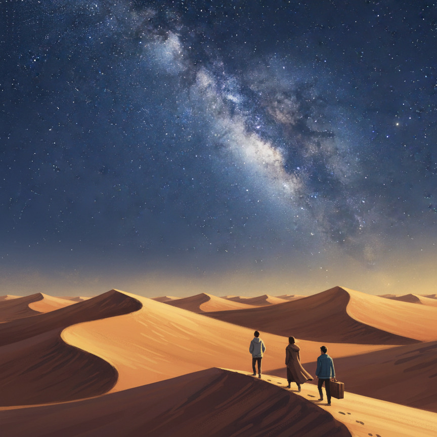 星の旅路 #spaceport artwork