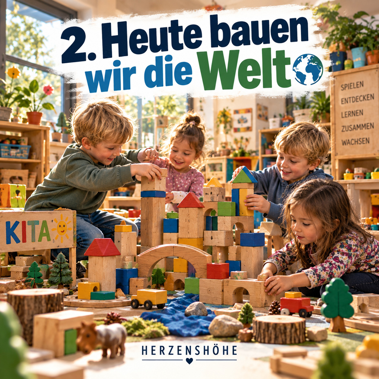 2. Heute bauen wir die Welt artwork