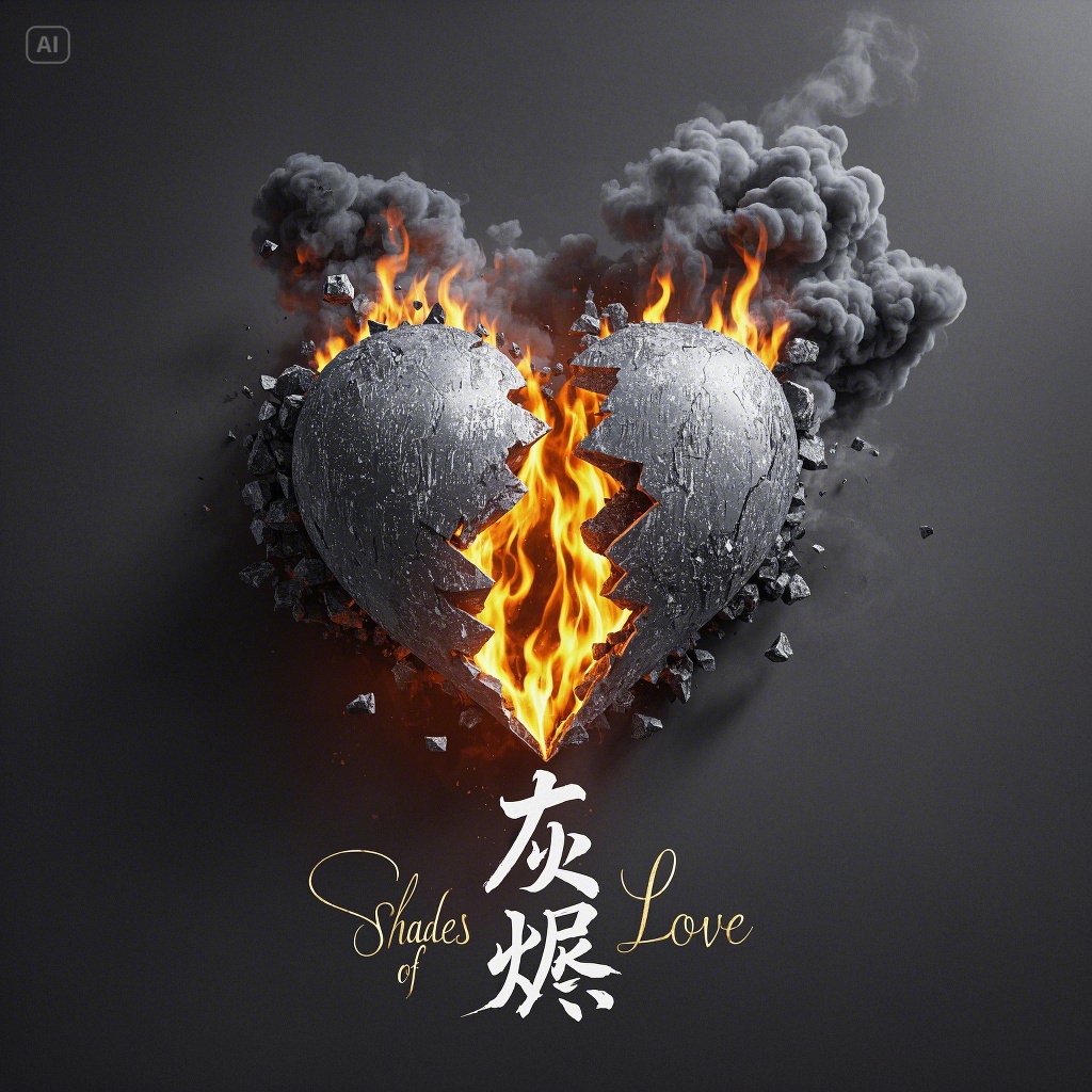 "Shades of Love" (愛的灰燼)-英/中/日/韓 (M) artwork