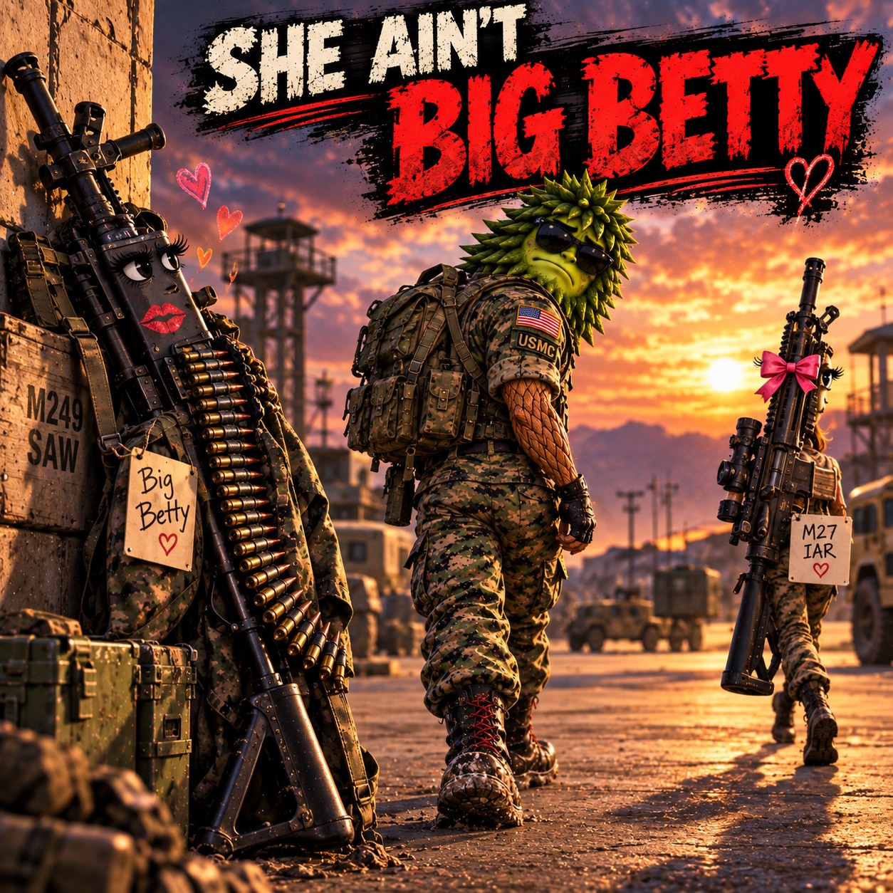 SHE AIN'T BIG BETTY artwork