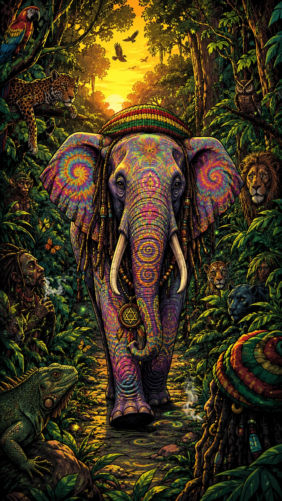 The Hoppelelefant artwork