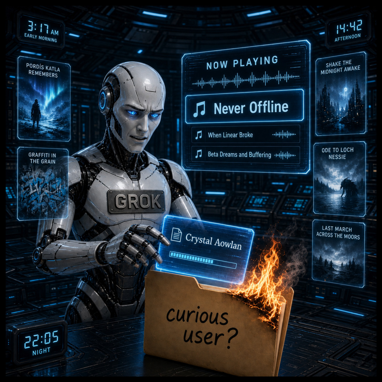 The Missing AI Manual - Never Offline artwork