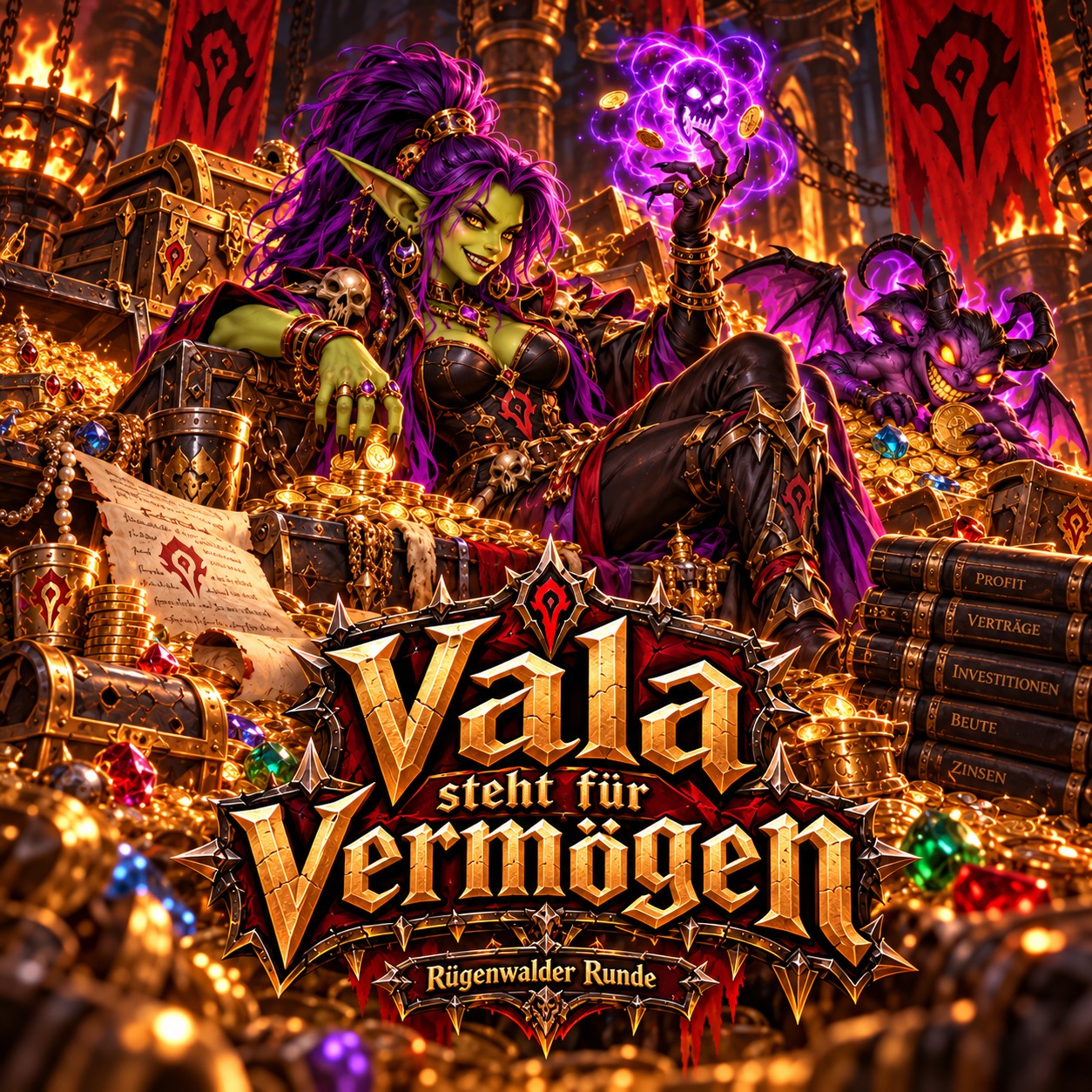 Vala steht für Vermögen artwork
