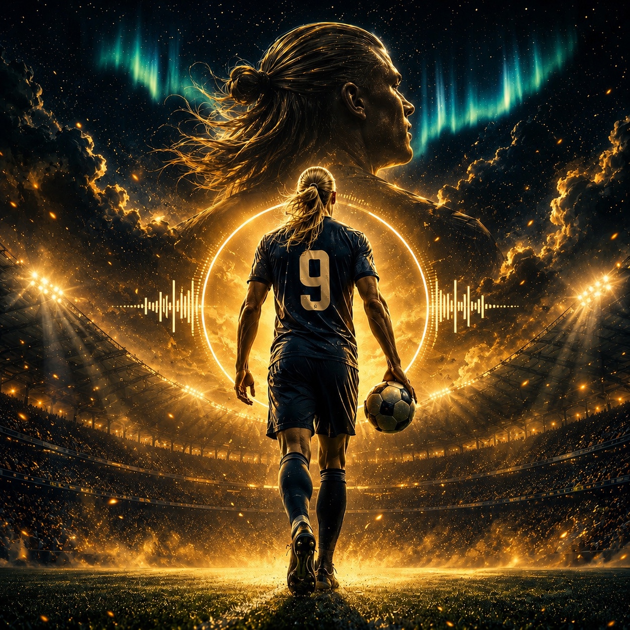 ERLING HAALAND – VIKING GOAL MACHINE artwork