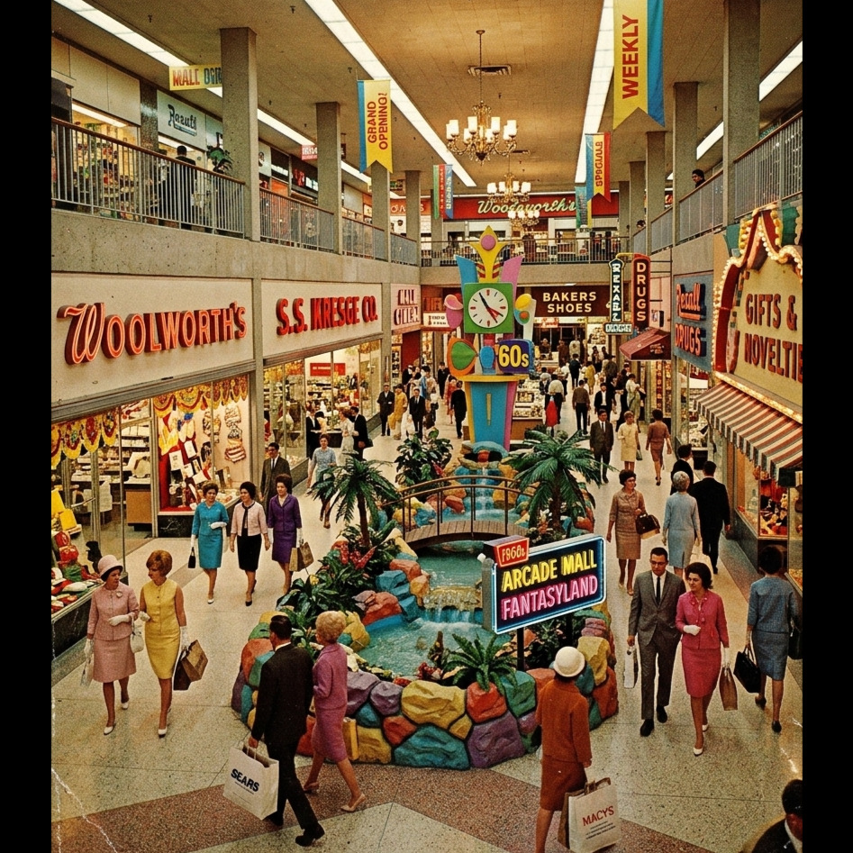 At the Mall artwork