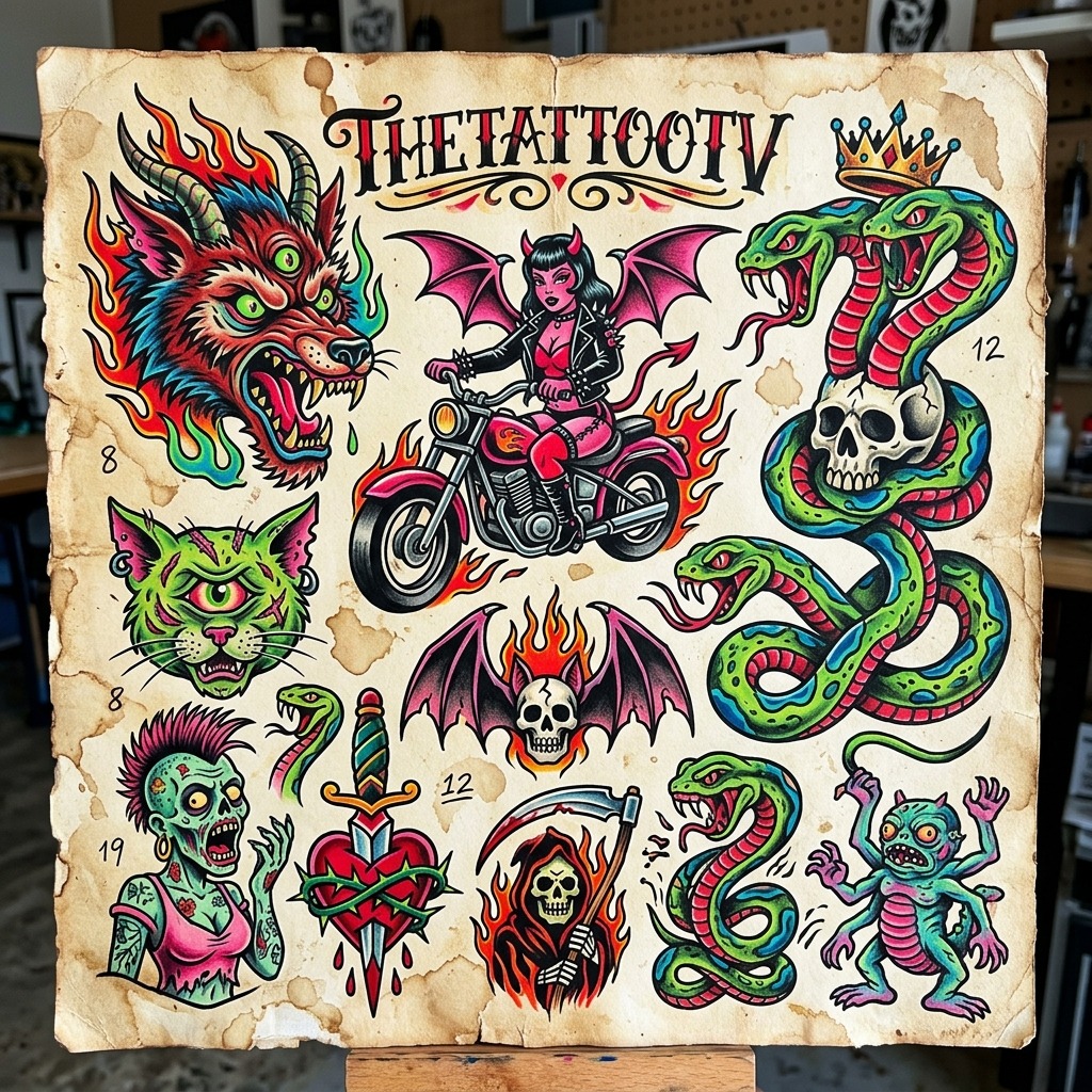 Night Shift Tattoo artwork