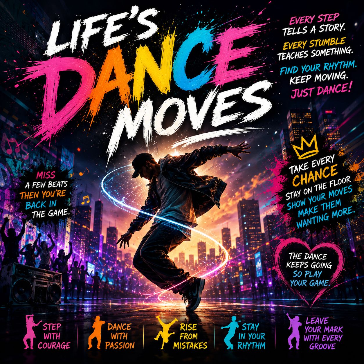 Life's Dance Moves artwork