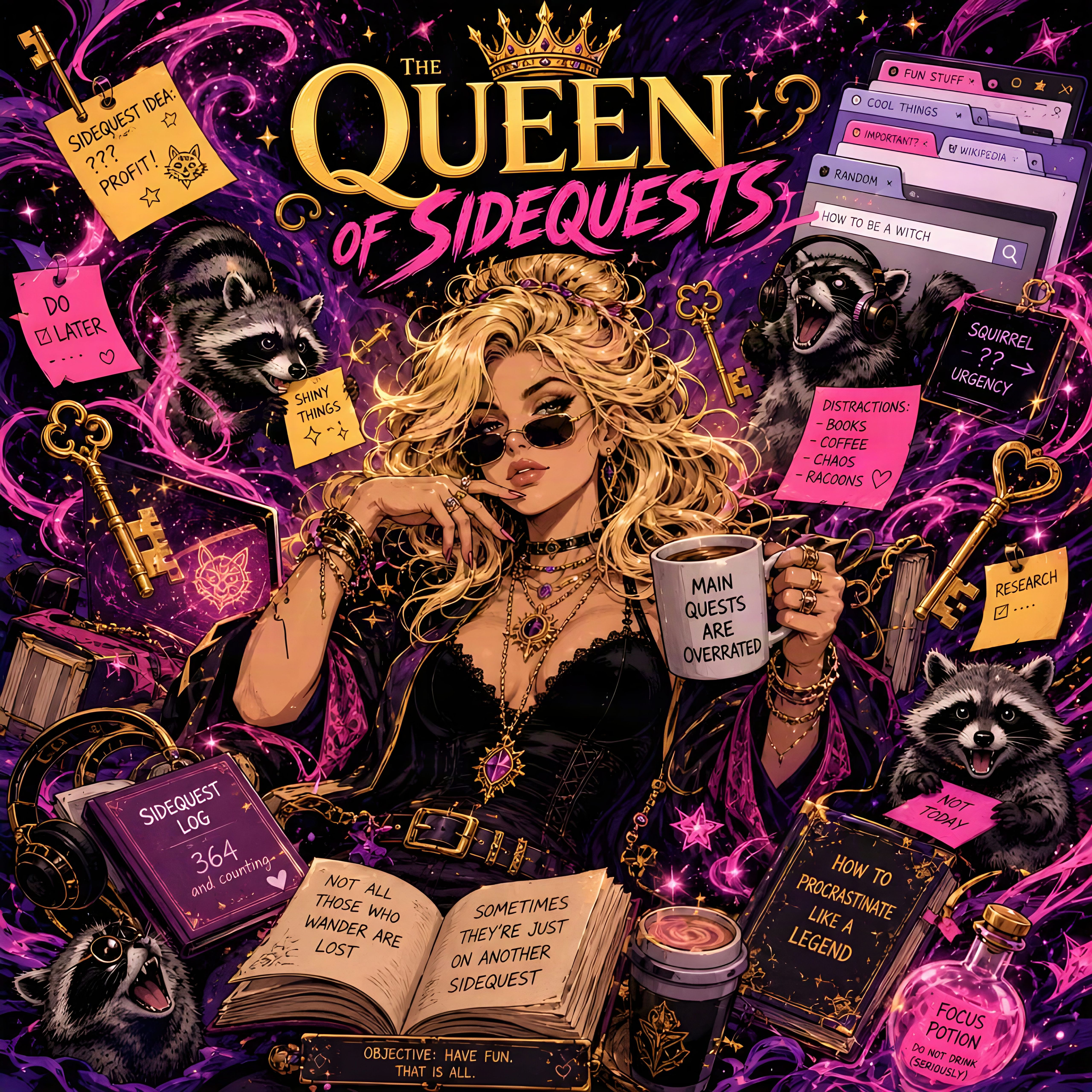 🦝Fourteen Sidequests (Remastered) 🦝 artwork