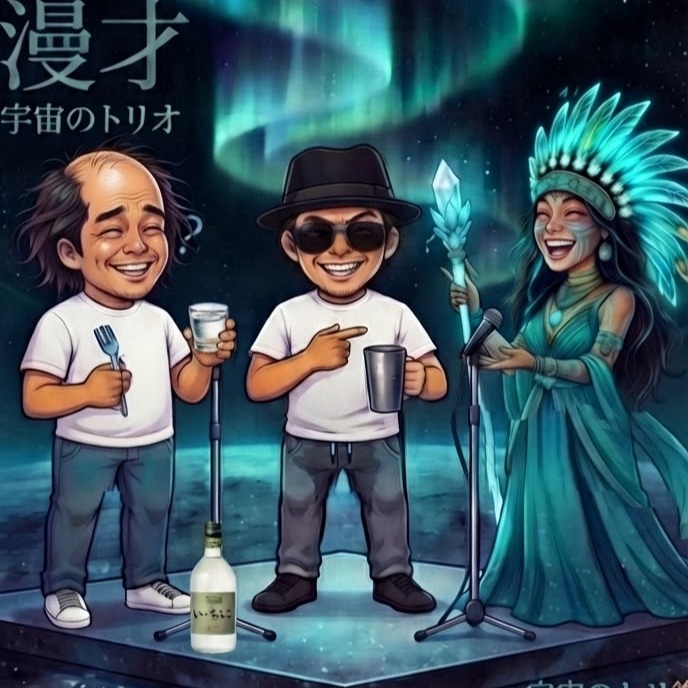 スペースの夜は笑いの渦 artwork