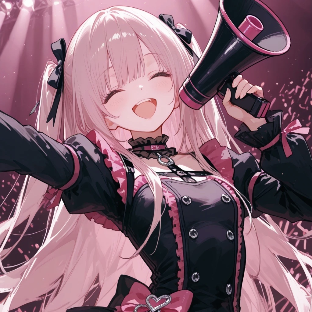 Crimson Trigger / Love megaphone artwork