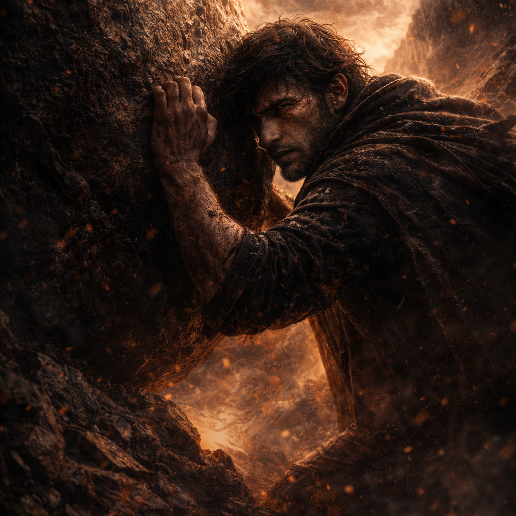 Sisyphus Rising artwork