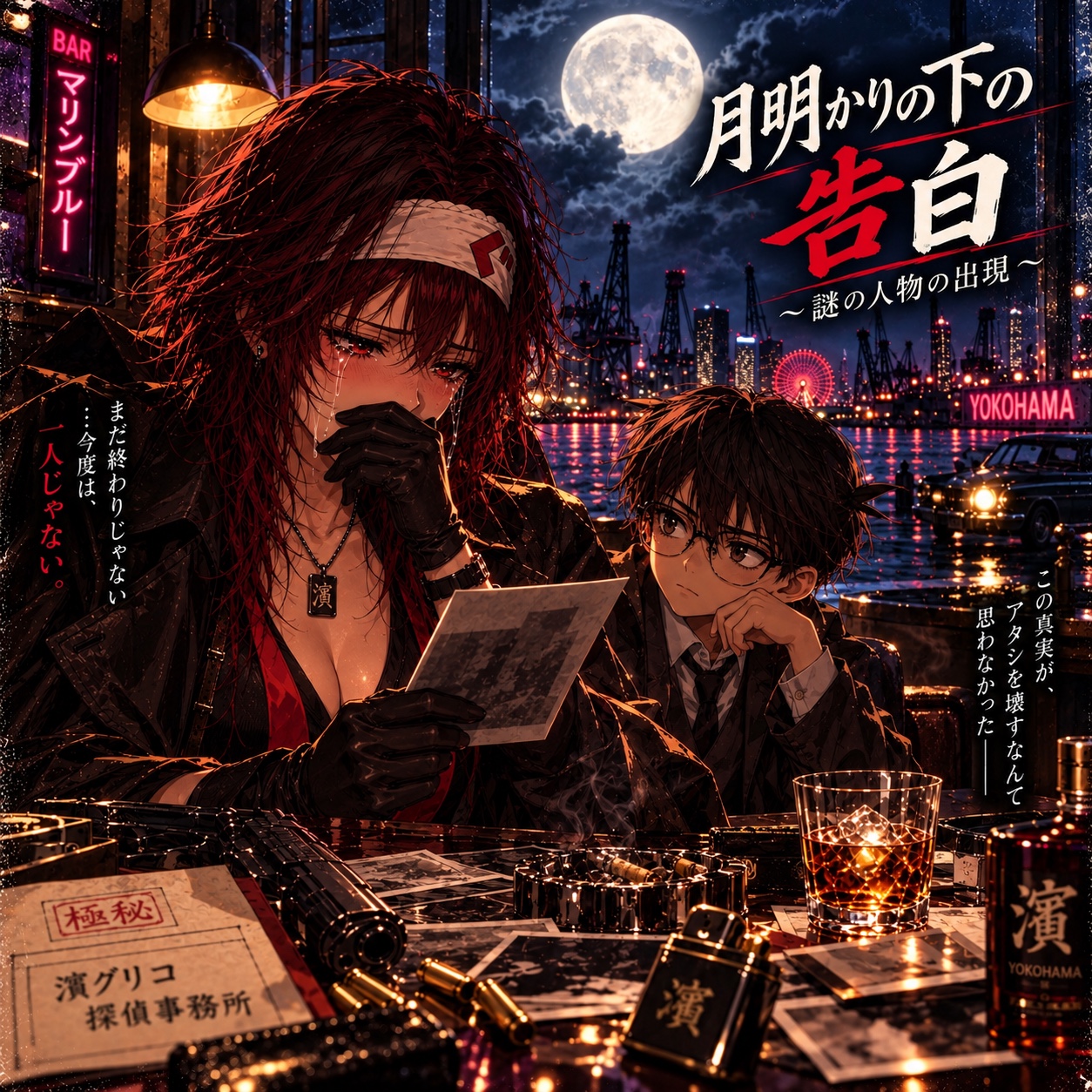 月明かりの下の告白 artwork