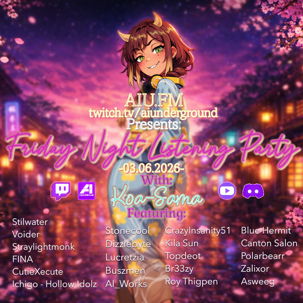 Image for AI Underground Friday Night LP - 03.06.2026 