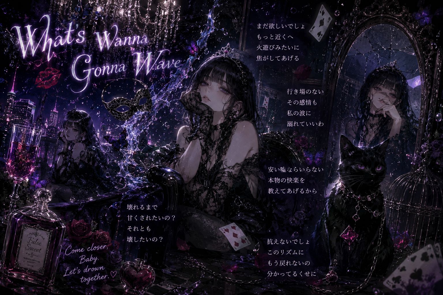 What's wanna gonna wave artwork