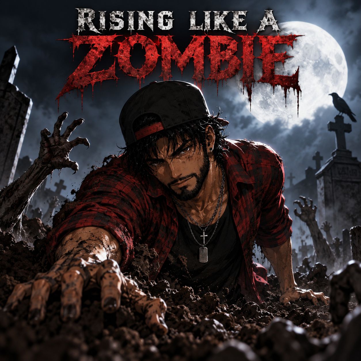 RISING LIKE A ZOMBIE artwork